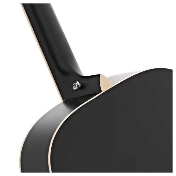 Jumbo Acoustic Guitar & Accessory Pack by Gear4music, Black
