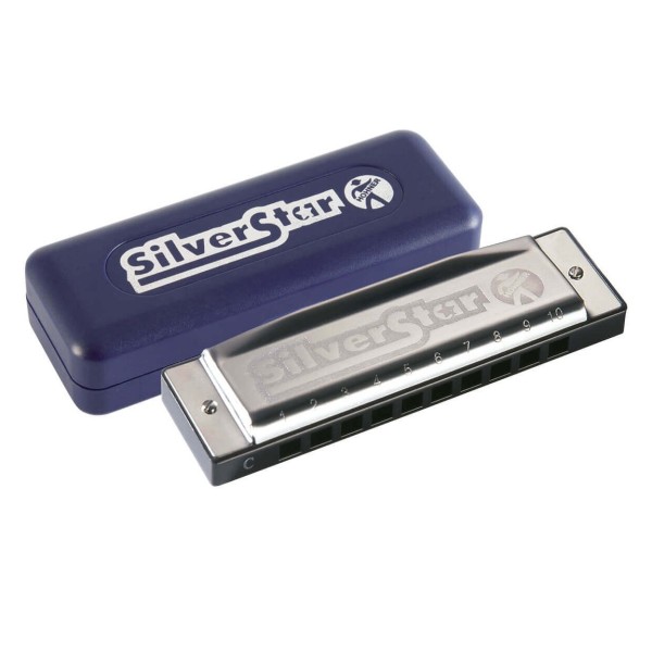 Hohner Silver Star Harmonica, G Major