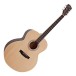 Jumbo Acoustic Guitar & Accessory Pack by Gear4music, Natural