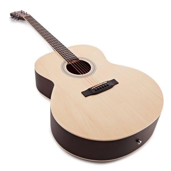 Jumbo Acoustic Guitar & Accessory Pack by Gear4music, Natural