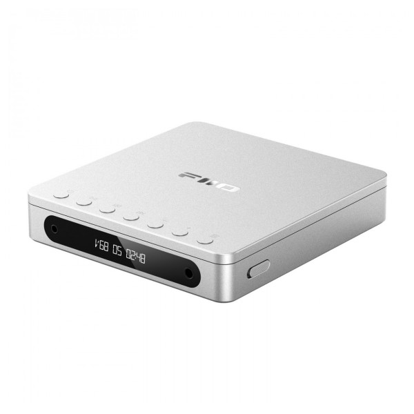 FiiO DM13 BT Portable CD Player, Silver with Free FiiO Snowsky Wind Headphones