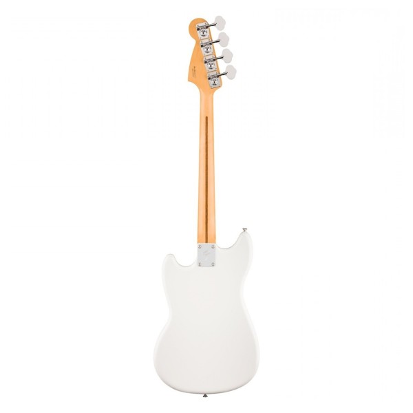 Fender Player II Mustang Bass PJ, Maple Fingerboard, Polar White - Back