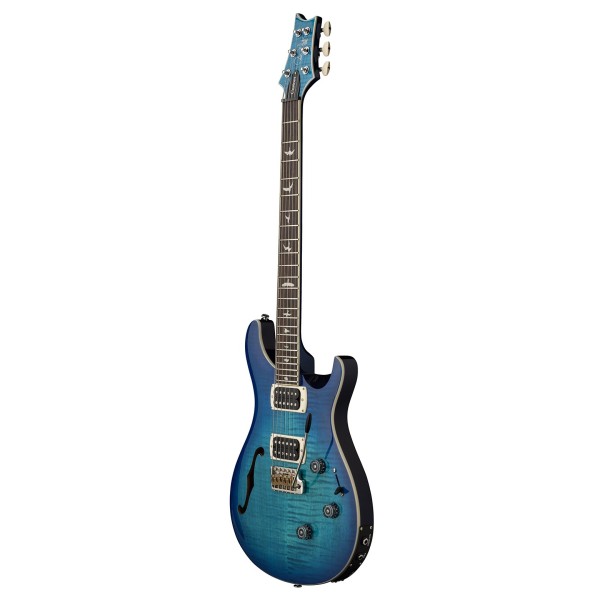 PRS SE Custom 24 Semi-Hollow Piezo, Lake Blue (2026) at Gear4music