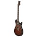 PRS SE Custom 24 Semi-Hollow Piezo, Orange Tiger Smokeburst (2026) - side view