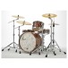 Sonor Vintage 22'' 3pc Shell Pack, Rosewood Semi Gloss - Hardware, Cymbals and Snare NOT Included