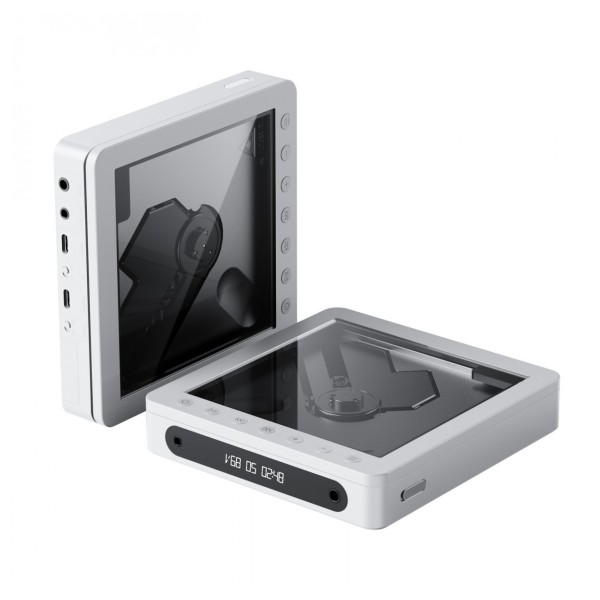 FiiO DM13 BT Portable CD Player, Skylight White with Free FiiO Snowsky Wind Headphones 5