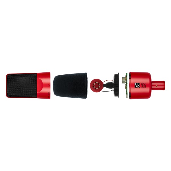 sE Electronics X1 A 2C Red 25th Anniversary Edition, Deconstructed