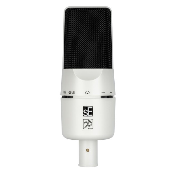 sE Electronics X1 A 2C White 25th Anniversary Edition, Front