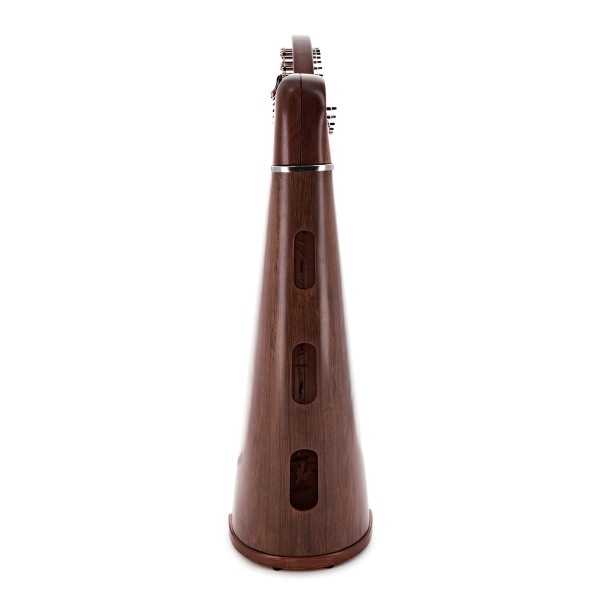 27 String Roundback Harp by Gear4music, Walnut