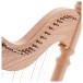 22 String Pillar Harp by Gear4music, Natural