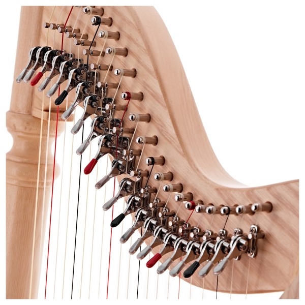 22 String Pillar Harp by Gear4music, Natural