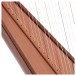 22 String Pillar Harp by Gear4music, Walnut