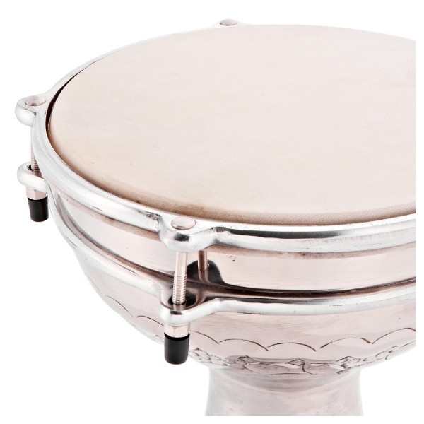 10 inch Aluminium Darbuka by Gear4music
