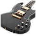Gibson Custom SG Custom 2-Pickup, Ebony Fingerboard Gloss, Ebony - Ex Demo - body