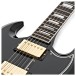 Gibson Custom SG Custom 2-Pickup, Ebony Fingerboard Gloss, Ebony - Ex Demo - upper frets