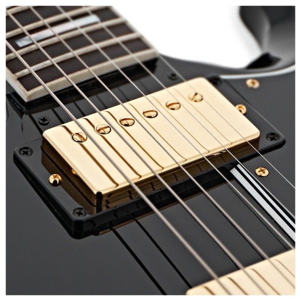 Gibson Custom SG Custom 2-Pickup, Ebony Fingerboard Gloss, Ebony - Ex Demo - neck pickup
