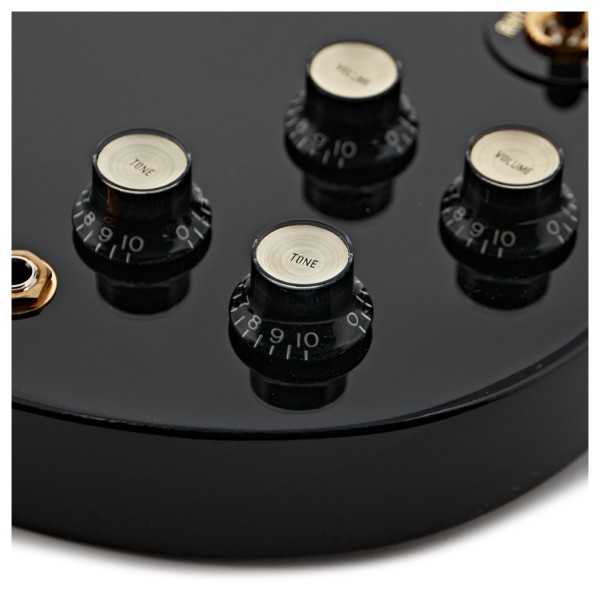 Gibson Custom SG Custom 2-Pickup, Ebony Fingerboard Gloss, Ebony - Ex Demo - controls
