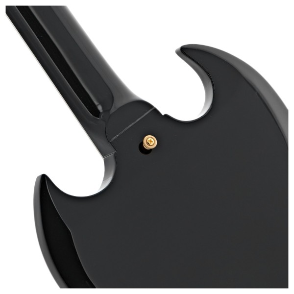 Gibson Custom SG Custom 2-Pickup, Ebony Fingerboard Gloss, Ebony - Ex Demo - neck joint