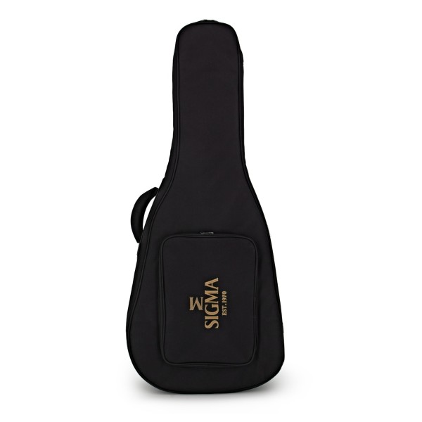 Sigma S000A All Solid, White Pearl - gig bag