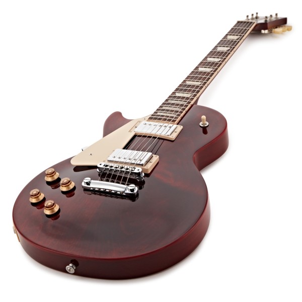 Gibson Les Paul Studio Left Handed, Wine Red - angled shot