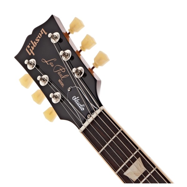 Gibson Les Paul Studio Left Handed, Wine Red - headstock