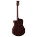 Yamaha TAS3 C TransAcoustic, Sand Burst - back