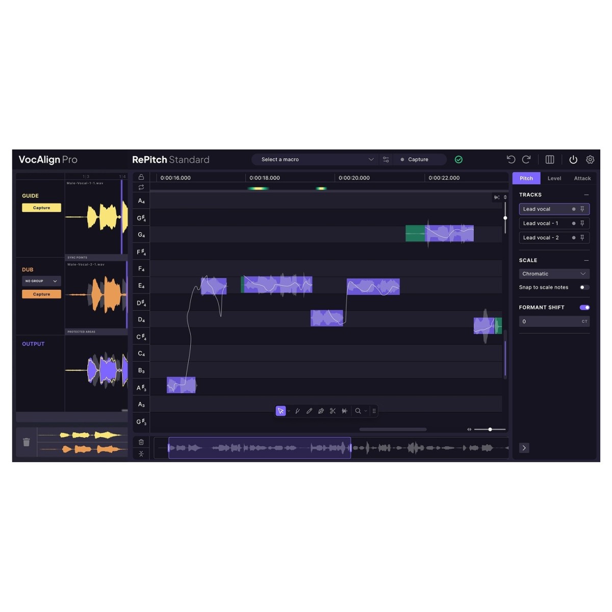 Synchro Arts RePitch 2 Standard VocAlign Pro Bundle