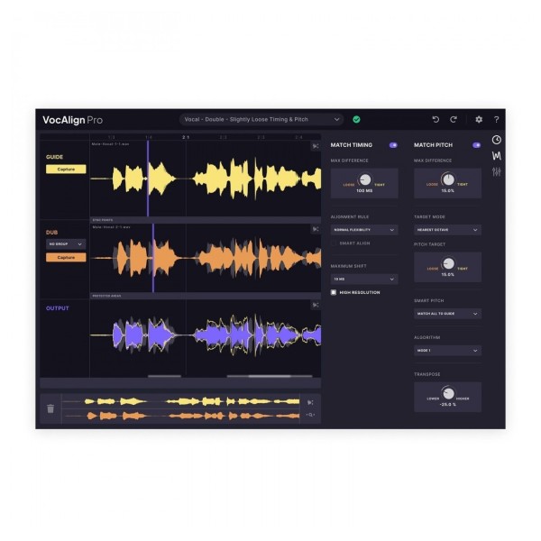 Synchro Arts RePitch 2 Standard VocAlign Pro Bundle