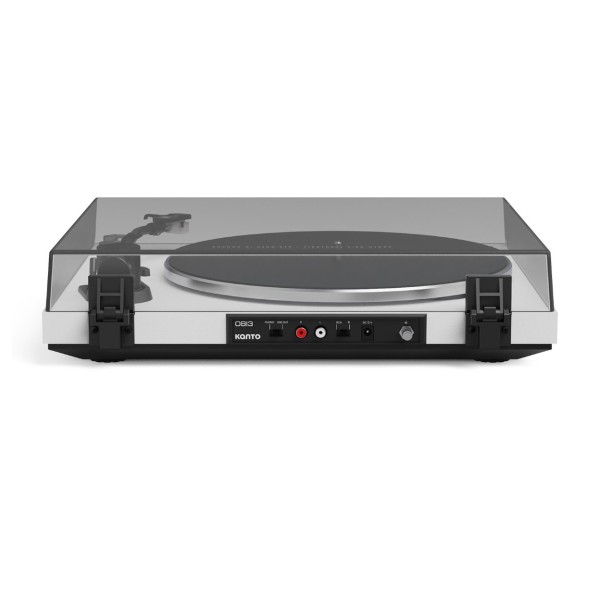 OBI3 Bluetooth Record Player, Matte White - Rear