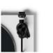 Kanto OBI3 Turntable with Bluetooth, Matte White - Arm Detail