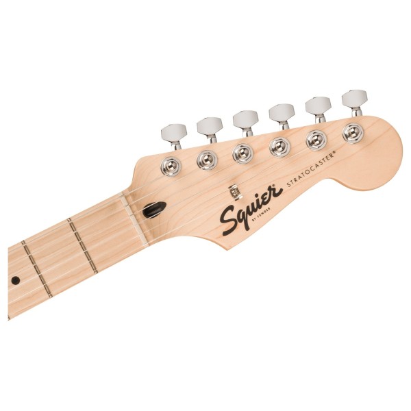 Squier Sonic Stratocaster SSS Electric Guitar - headstock