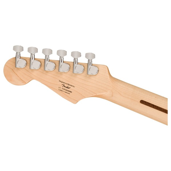 Squier Sonic Stratocaster SSS Electric Guitar - back of headstock
