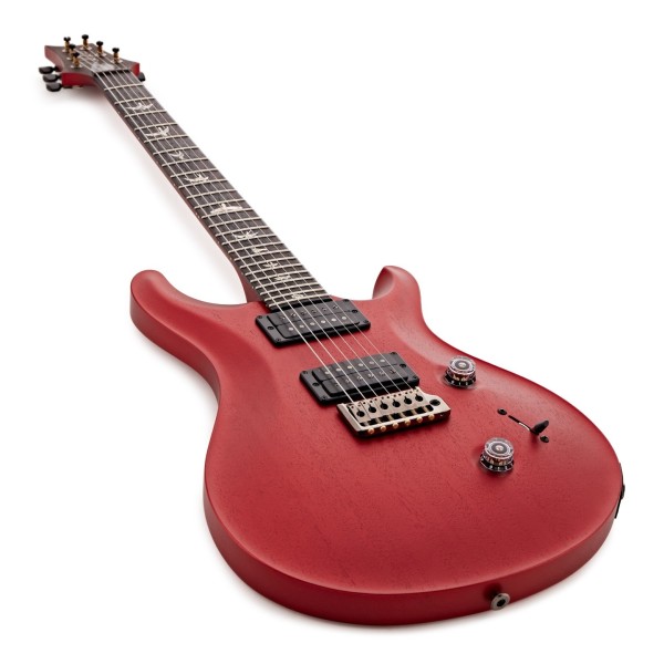 PRS Standard 24 Satin, Red Apple Metallic #0415824 - angled shot