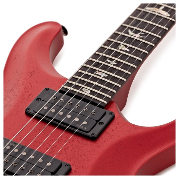 PRS Standard 24 Satin, Red Apple Metallic #0415824 - upper frets