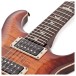 PRS Custom 24, Dark Cherry Sunburst #0409123 - upper frets