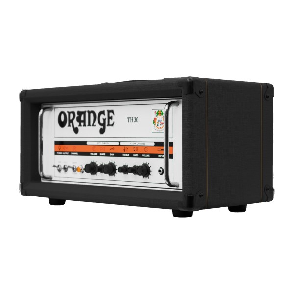 Orange Thunder TH30 Head, Black - right front