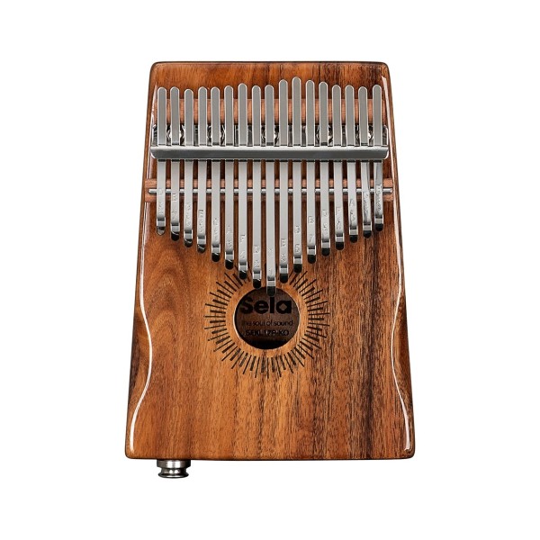 Sela Kalimba 17 Koa Hollow with Pickup