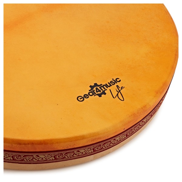 Gear4music Life 16 x 3" Ocean Drum, Yellow