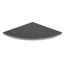 Kwartcirkel draagbaar podiumplatform van Gear4music, 1 m x 1 m