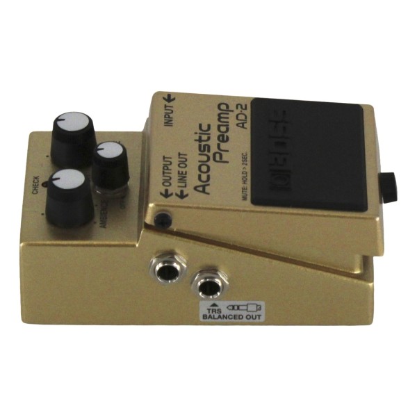 Boss AD-2 Acoustic Preamp Guitar Pedal - Secondhand at Gear4music
