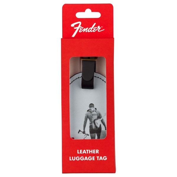 Fender Vintage Luggage Tag, Scuba Diver - box