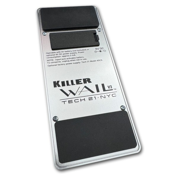 Tech 21 Killer Wail v2 Wah Pedal - bottom