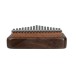 Sela Solid Kalimba 17, Black Walnut