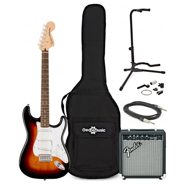 Squire by fender ストラト Affinity series Squier Affinity Stratocaster-Bundle | Gear4music