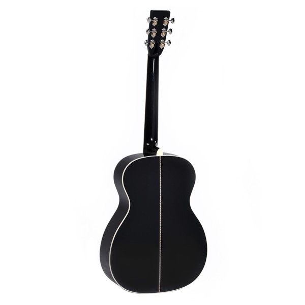 Sigma 000R Black Diamond, Polished Gloss Black - Back