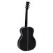 Sigma 000R Black Diamond, Polished Gloss Black - Back