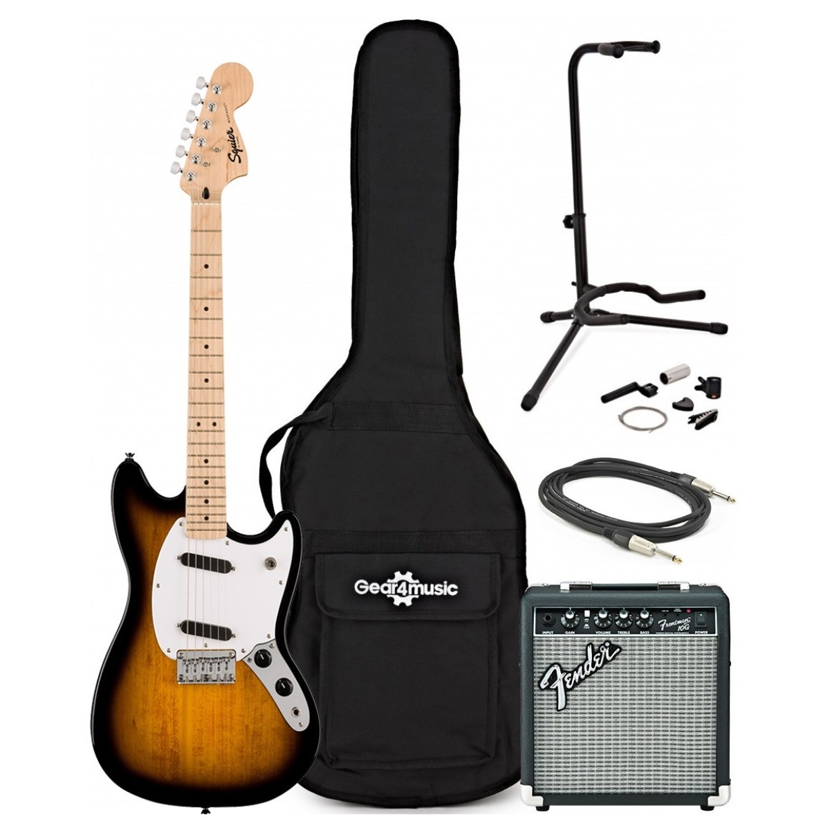 Squier Sonic Mustang Electric Guitar Pack Builder