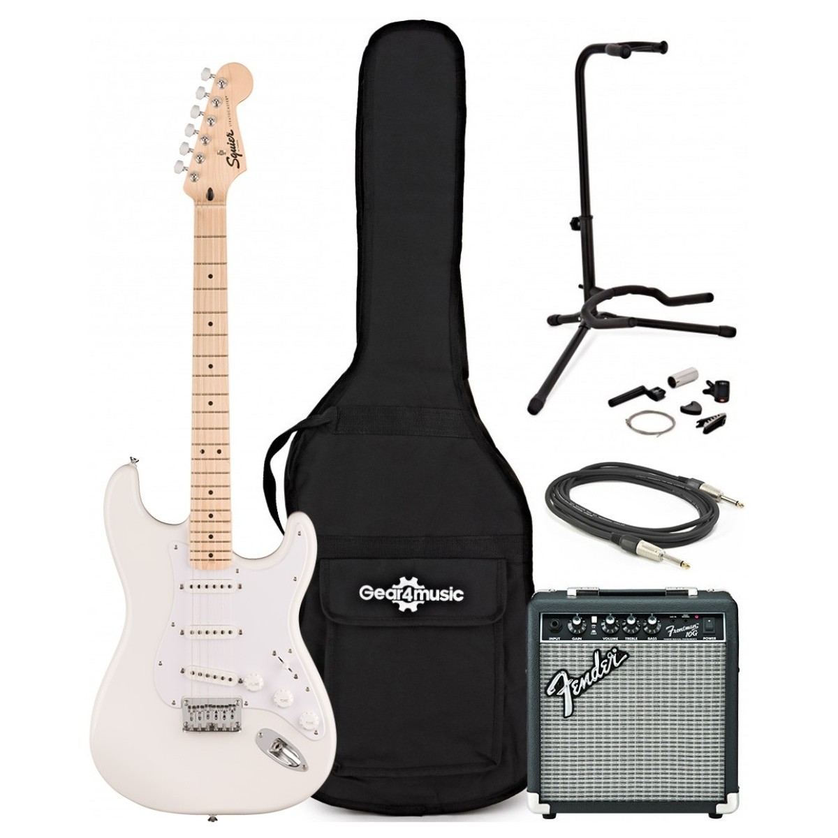 Squier Sonic Stratocaster SSS Electric Guitar Pack Builder