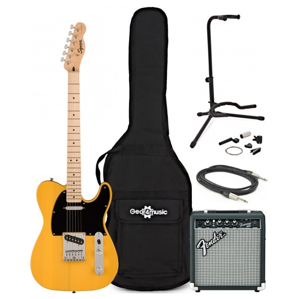 Squier Sonic Telecaster Electric Guitar Pack Builder