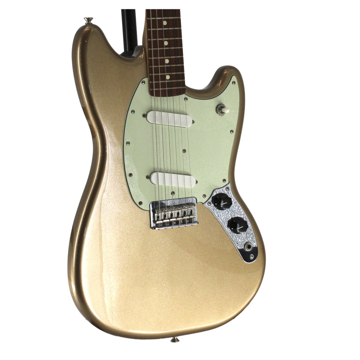 Fender Player Mustang PF, Firemist Gold - Secondhand at Gear4music